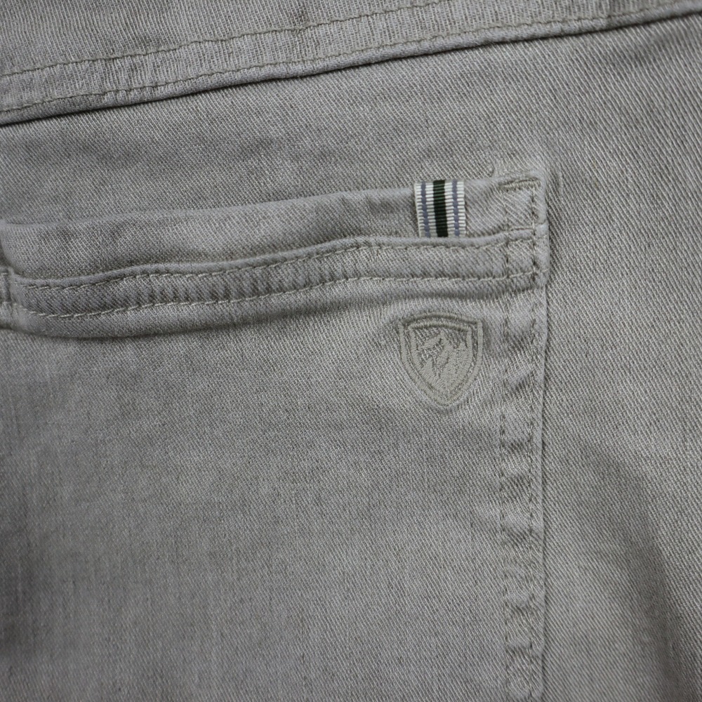 Kuhl Pants Womens 2 Reg Wide Leg Tan Linen Blend Cropped Outdoor Casual Gorpcore - Picture 10 of 13